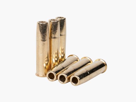 Schofield Revolver & Barra 1866 Hülsen 25 Stück 4,5mm - Druckluft Co2