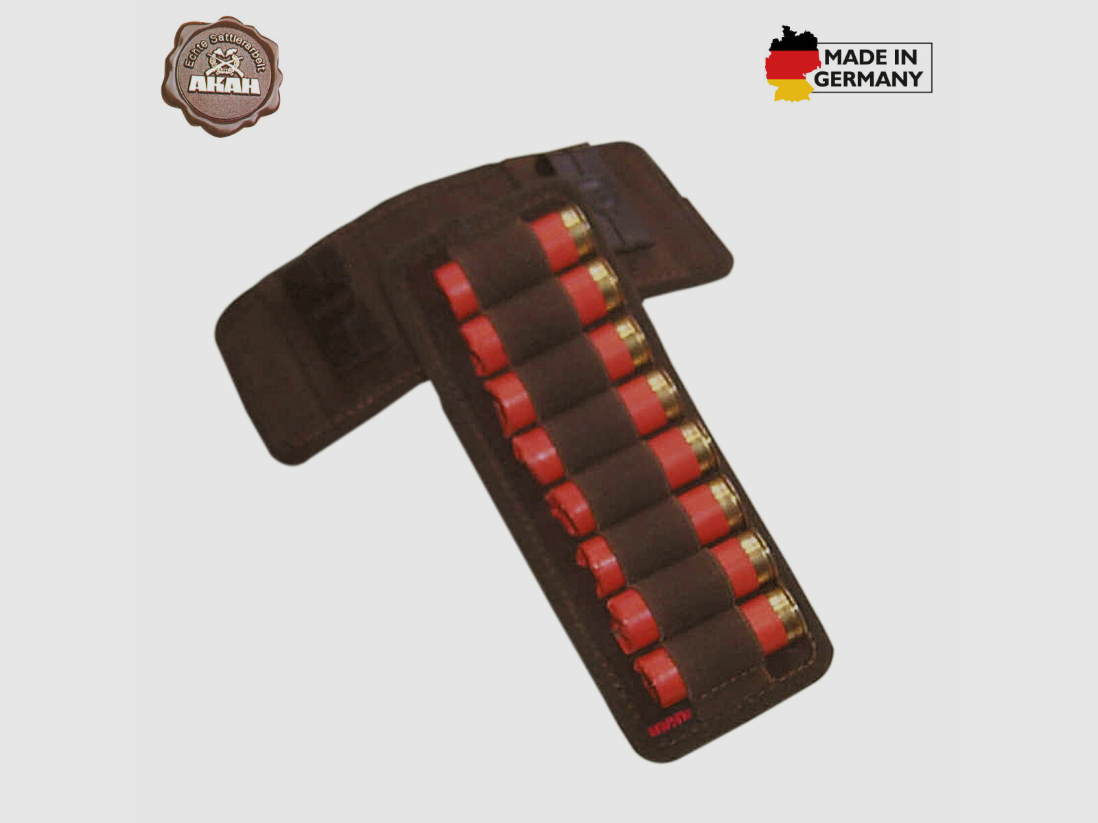 AKAH cartridge belt strip for 8 shotgun cartridges