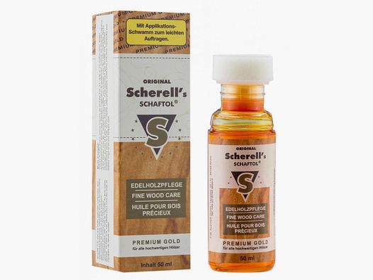 Huile pour bois teinte Premium gold - Schaftol