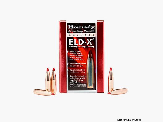 Balles de rechargement – HORNADY – 7mm .284 175 gr ELD-X® (100 pièces)