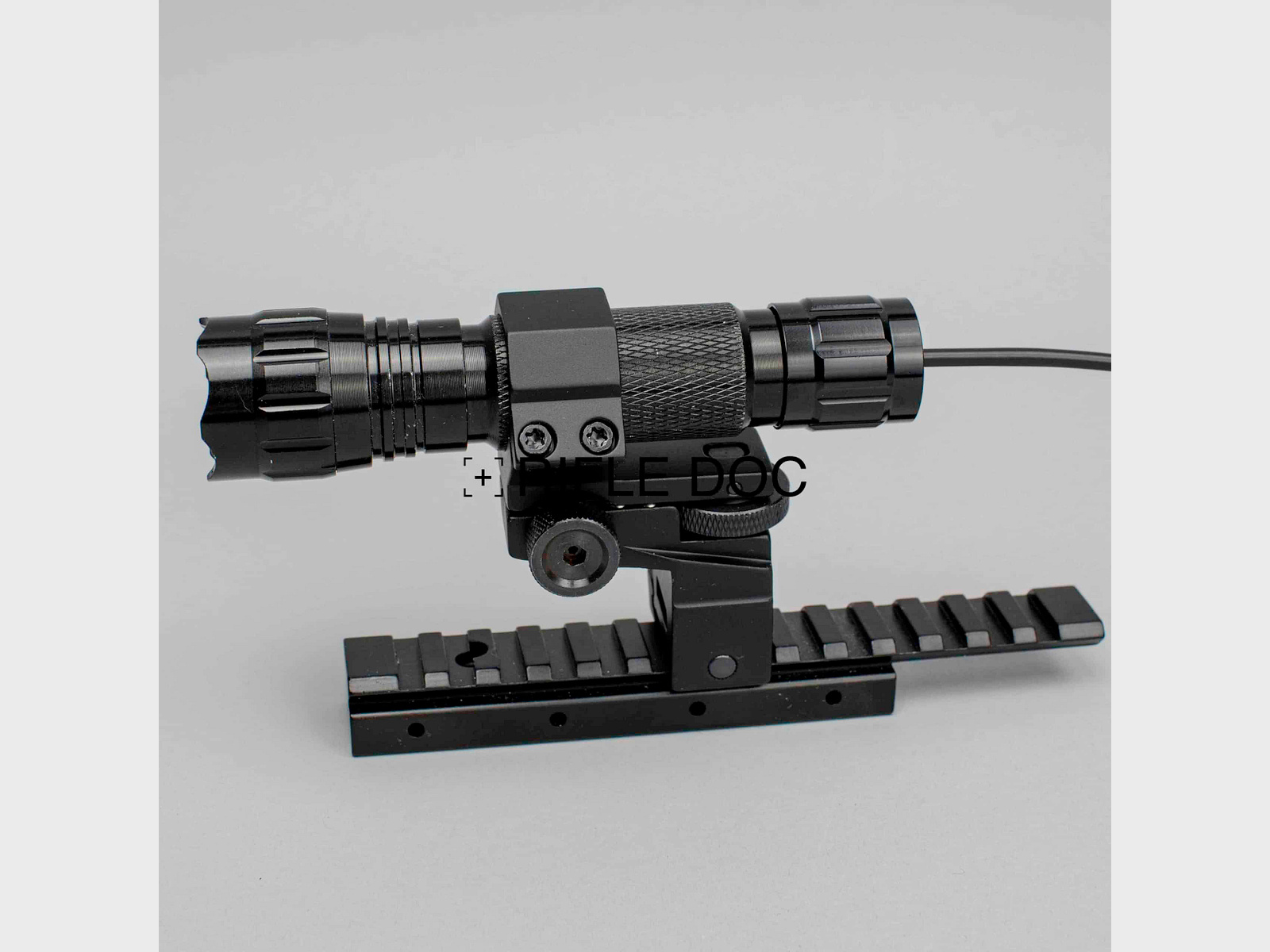 Universalhalterung Lampe bis 25mm (Weaver Picatinny Schiene)