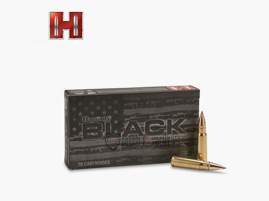20 Patronen HORNADY Black 7.62x39 123 Gr Sst
