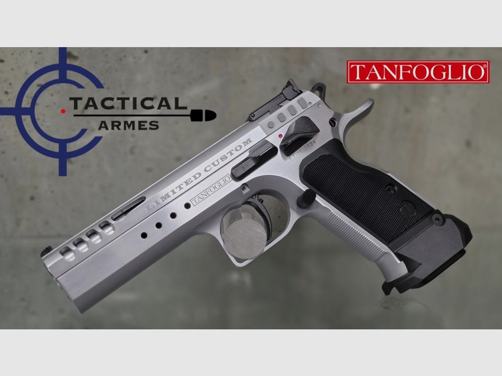Tanfoglio Limited Custom, Inox, Kal. 9x19, neu
