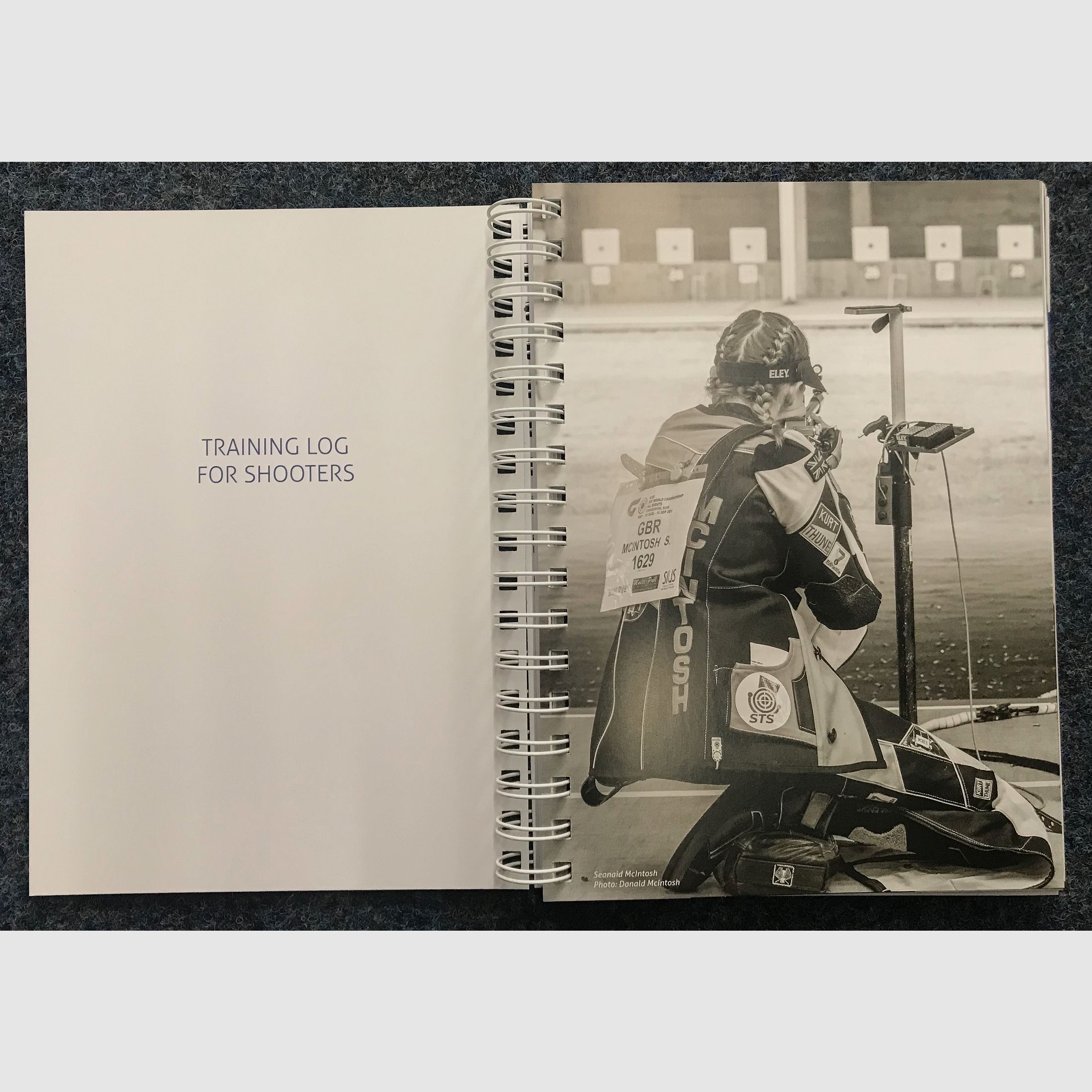 Trainingslogboek voor schutters