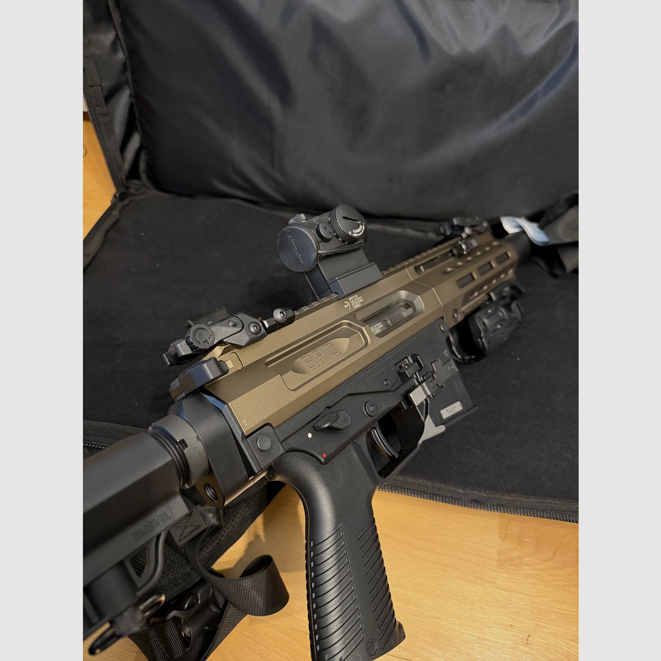 B&T SPC9 Pro SD - Farbe Bronze (Mitternachtsbronze) - Ultra selten, quasi neu!