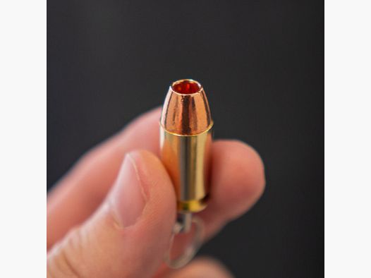 PORTE-CLÉS ".45ACP" POINT CREUX