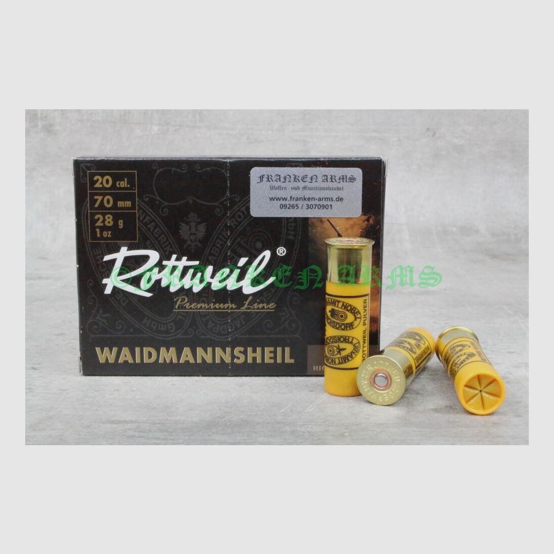 Rottweil Waidmannsheil HV 20/70 2,5mm 10Stück Staffelpreise