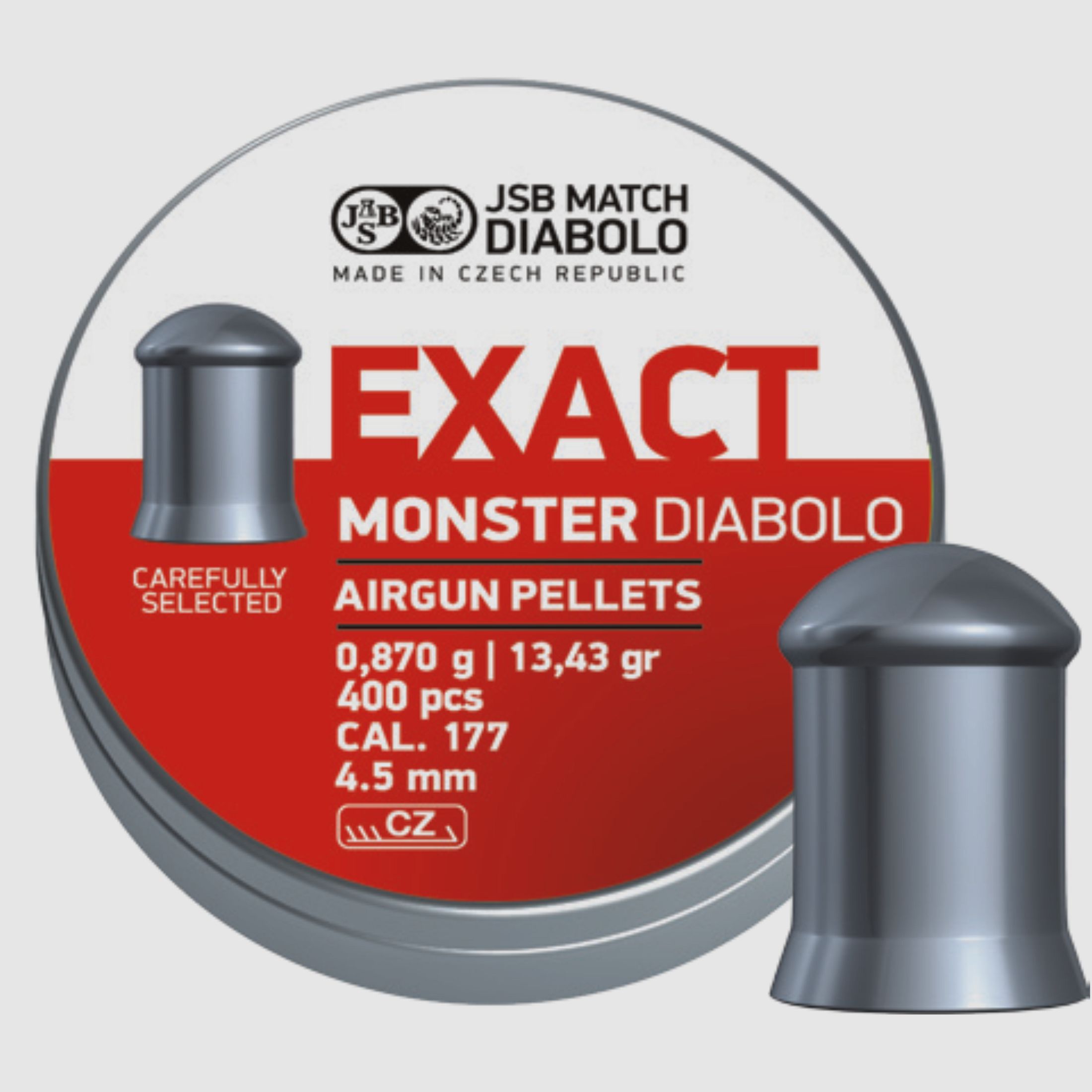 JSB Exact Monster, Kal. 4,5mm, 0,87g,