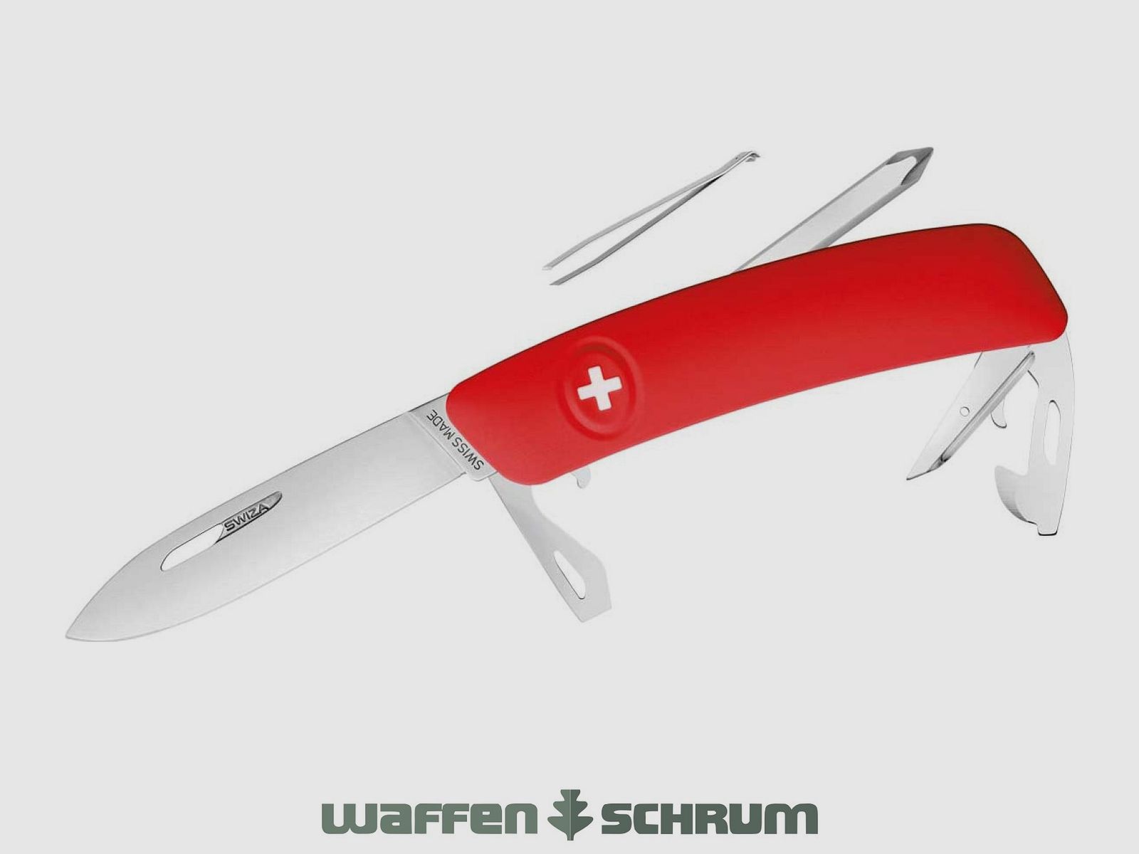 Swiza Klappmesser D04 Klingensperre Klingenlänge: 7,5cm - Stahl 440