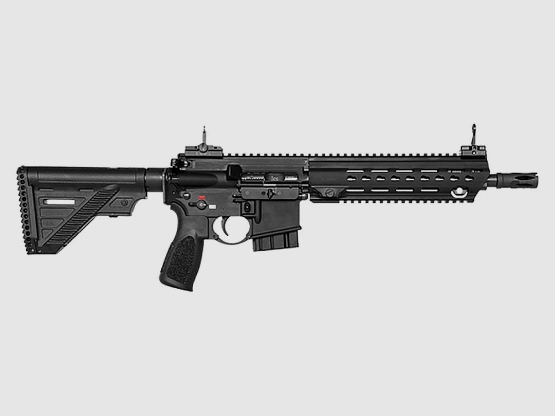 HECKLER & KOCH Selbstladebüchse Mod. MR223 A3 -11'' .223Rem Slim-Line Black, Bild 2 von 2