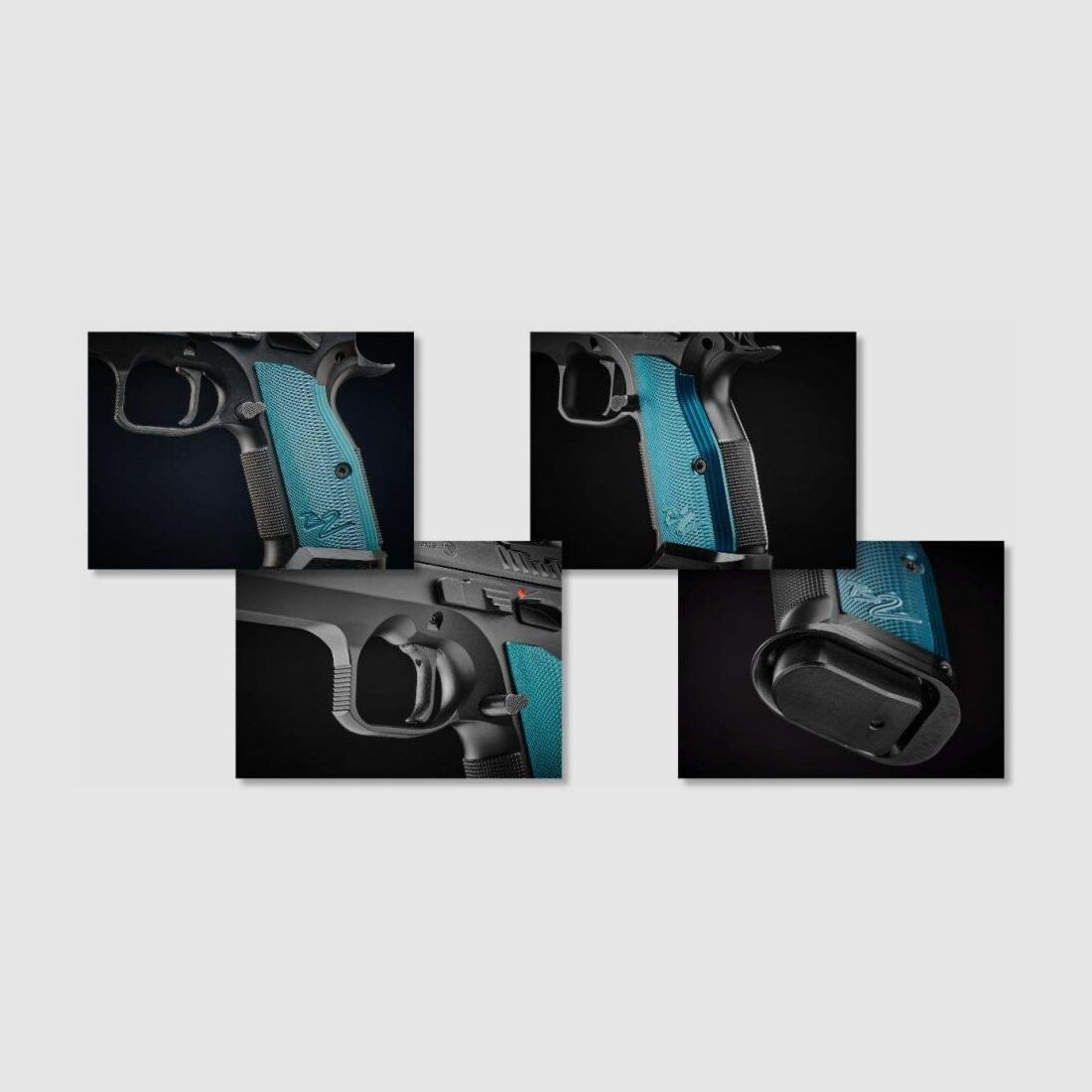 Halbautomatische Pistole CZ TS 2 blue aus Sonderposten für die USA