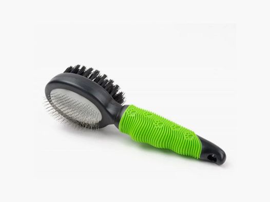 Small double-sided brush JK ANIMALS with wire bristles and bristles