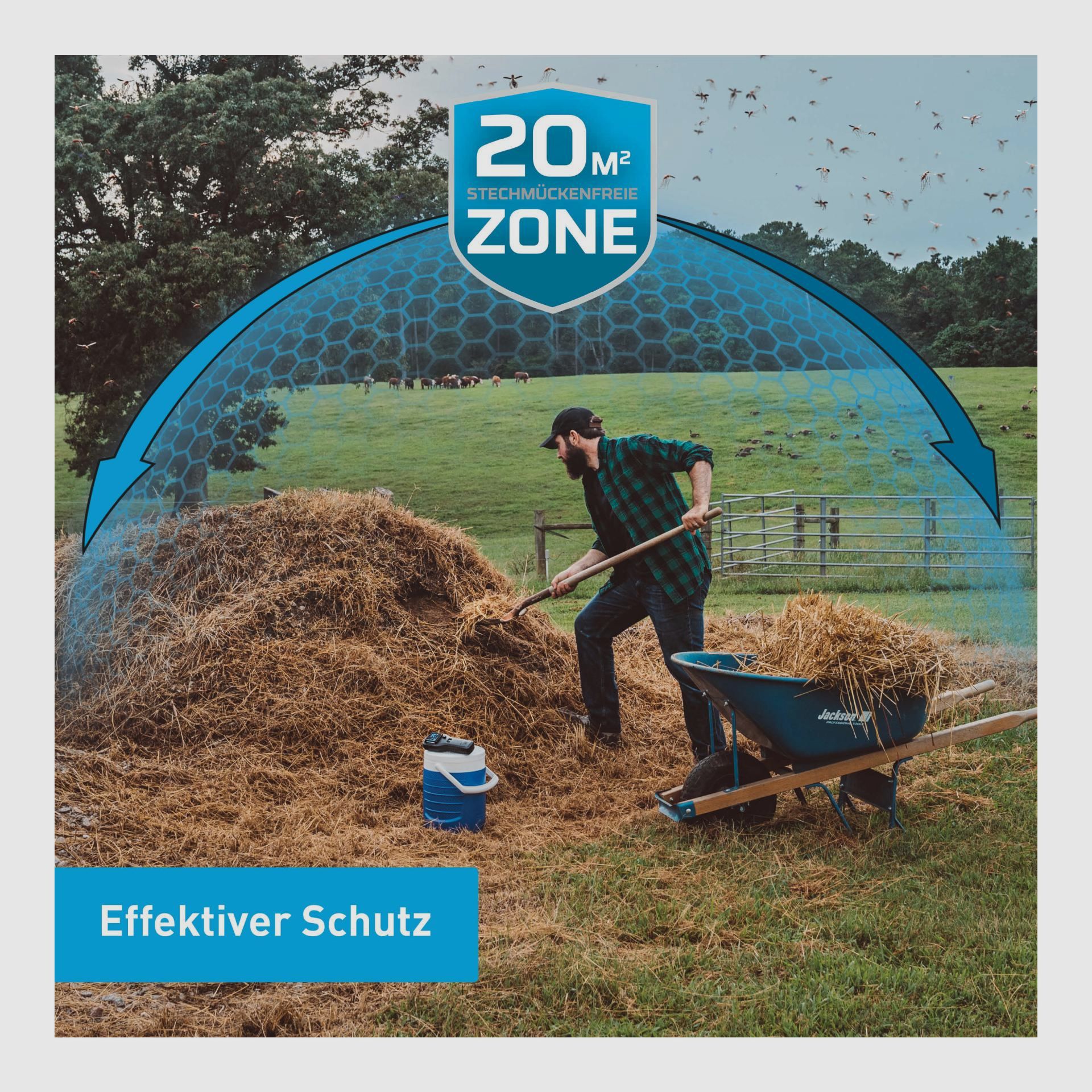 THERMACELL 920204 Mückenabwehr Handgerät MR-450 grau ZoneCheck