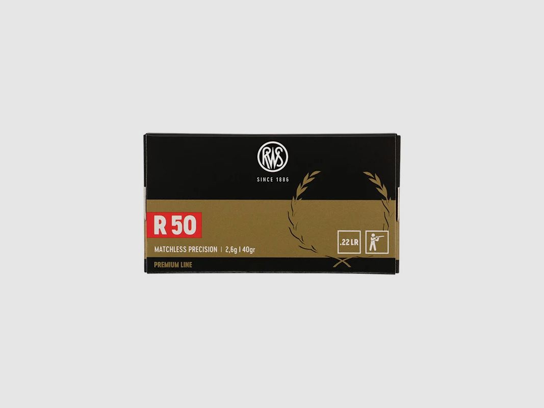 RWS 22LR R50 40GR