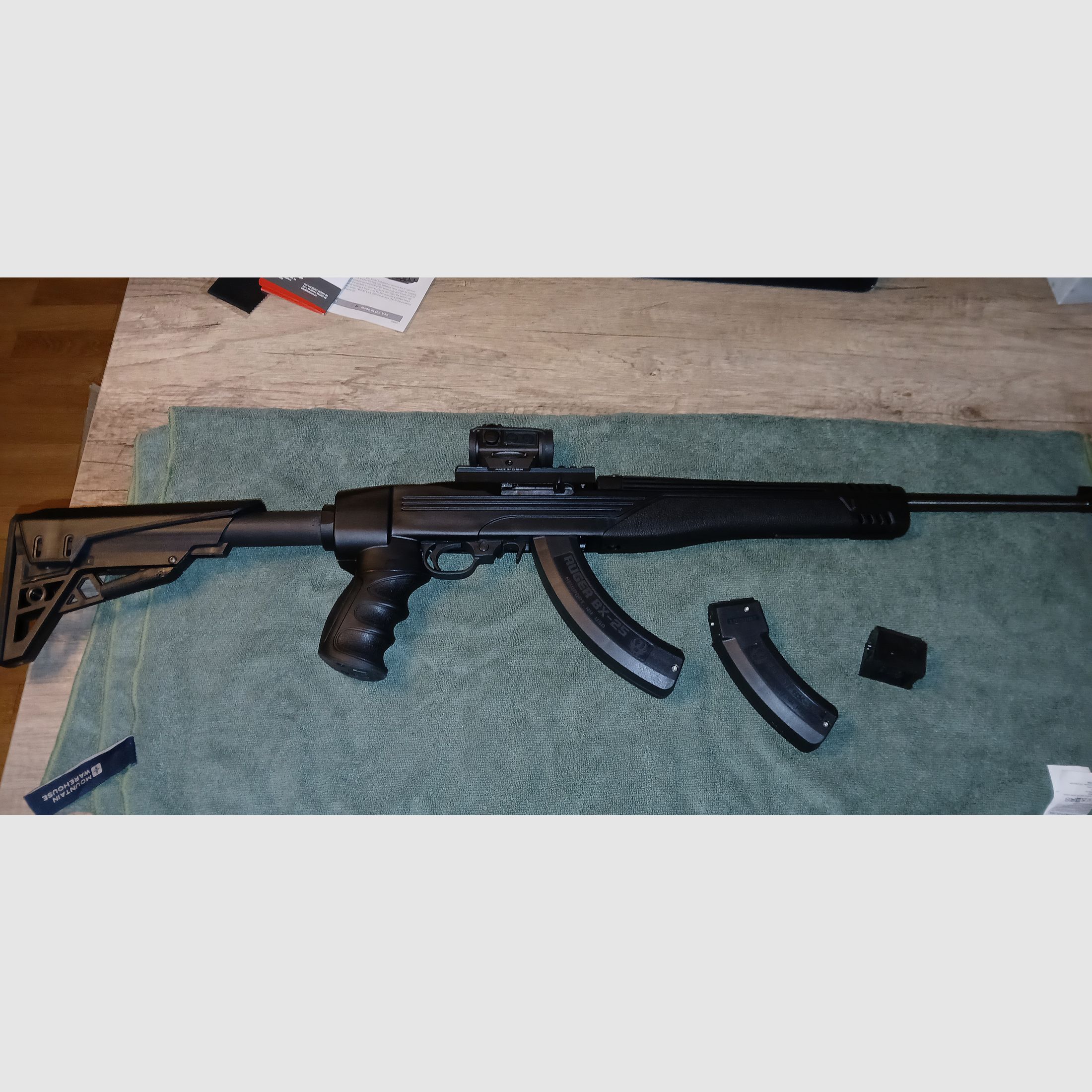 Ruger 10/22 Selbstladebüchse RB Carbine .22lr mit Wechselschaft