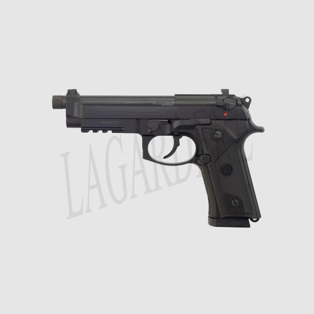 BERETTA M9 A3 SCHWARZ LAUF FILETIERT (PISTOLE)