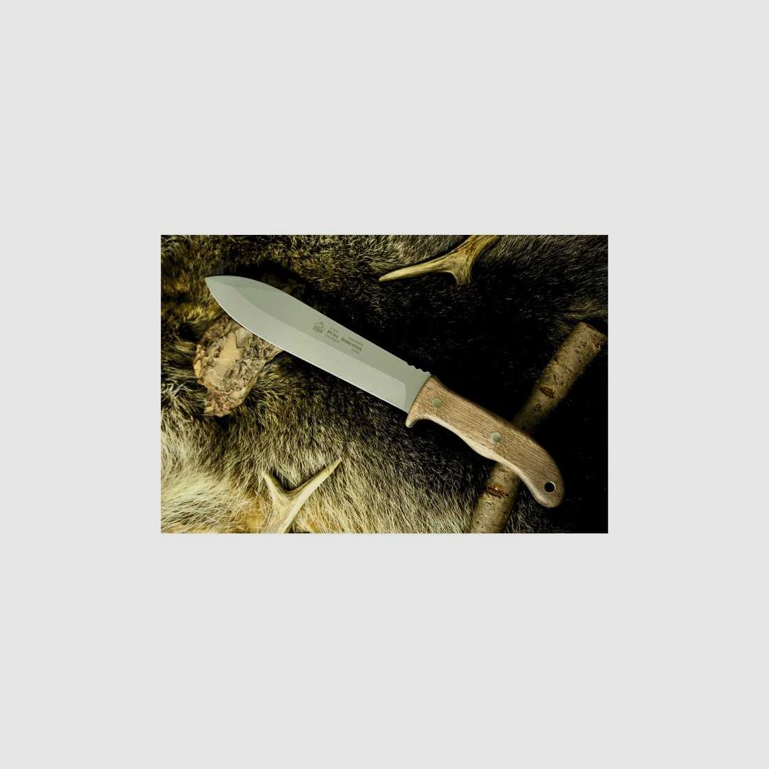 PUMA Robuster Nussbaumholz BÖHLER N690 Messer Tony Lennartz