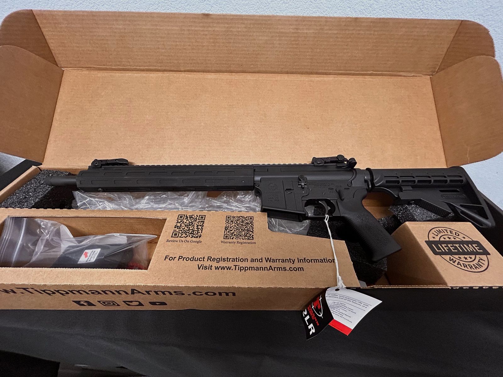 Tippmann Arms M4-22 caliber .22lr semi-automatic rifle current model AR15 design