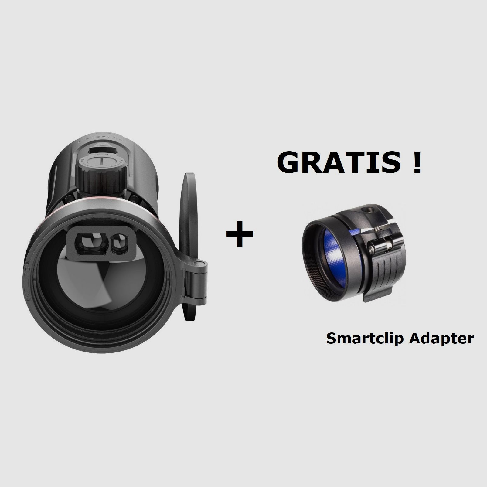 Hikmicro Clip-On Thunder TQ50CL 3.0 + ... GRATIS ! Smartclip Adapter