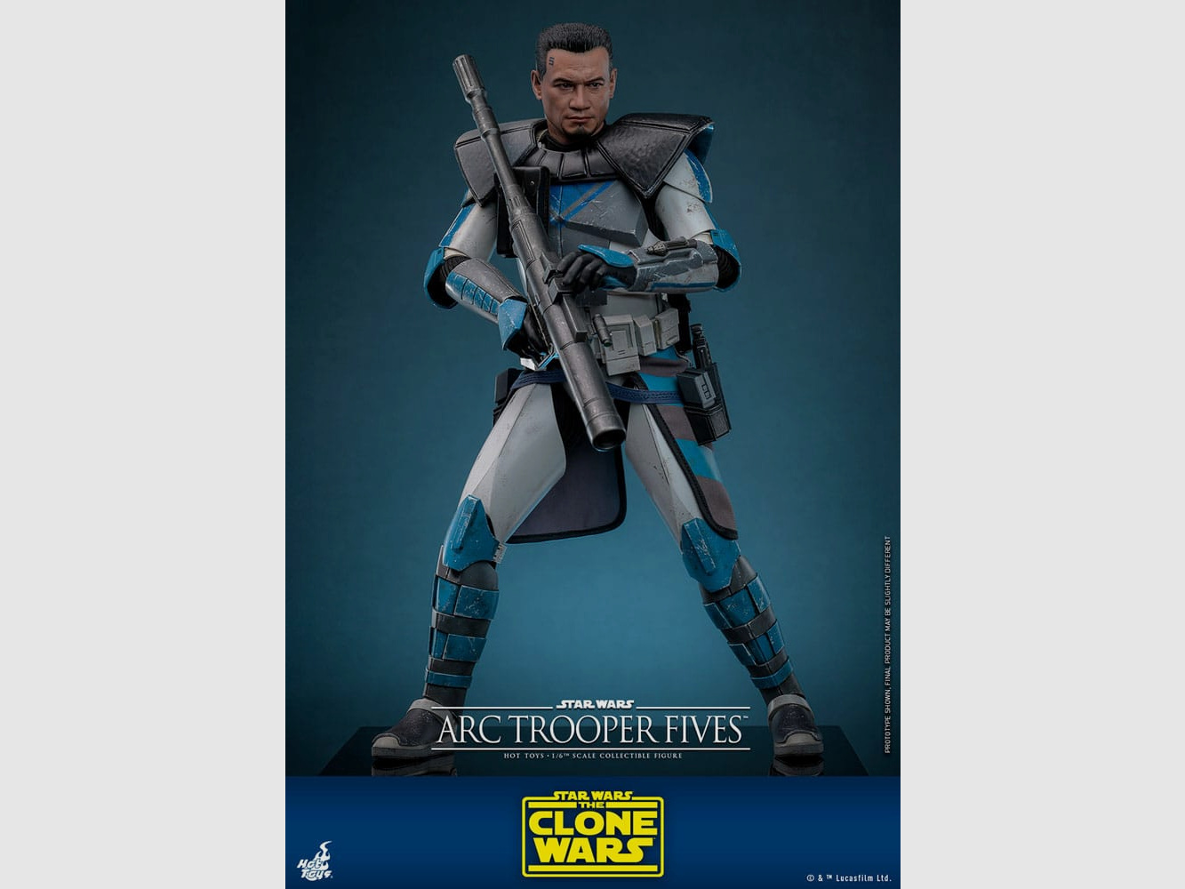 Star Wars: The Clone Wars Actionfigur 1/6 Arc Trooper Fives 30 cm | 43245