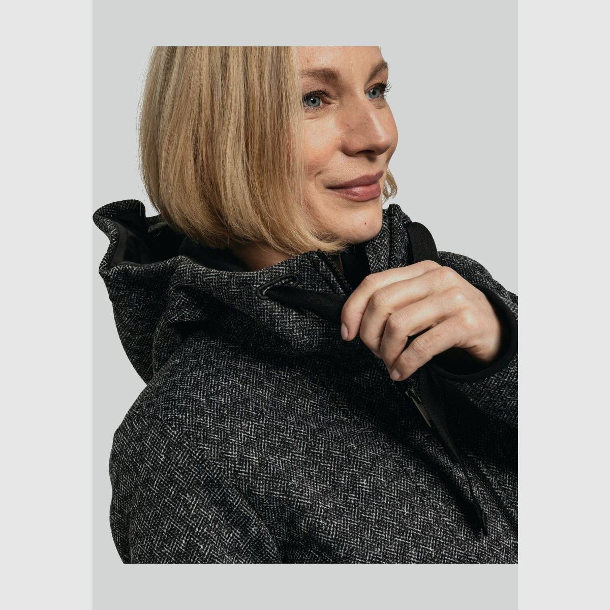 SCHÖFFEL Fleece Hoody Aurora L Schwarz