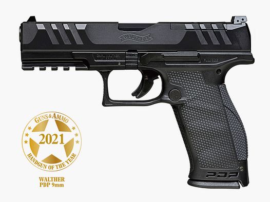 Pistola WALTHER PDP de tamaño completo 9mm Luger lista para óptica 4.5"