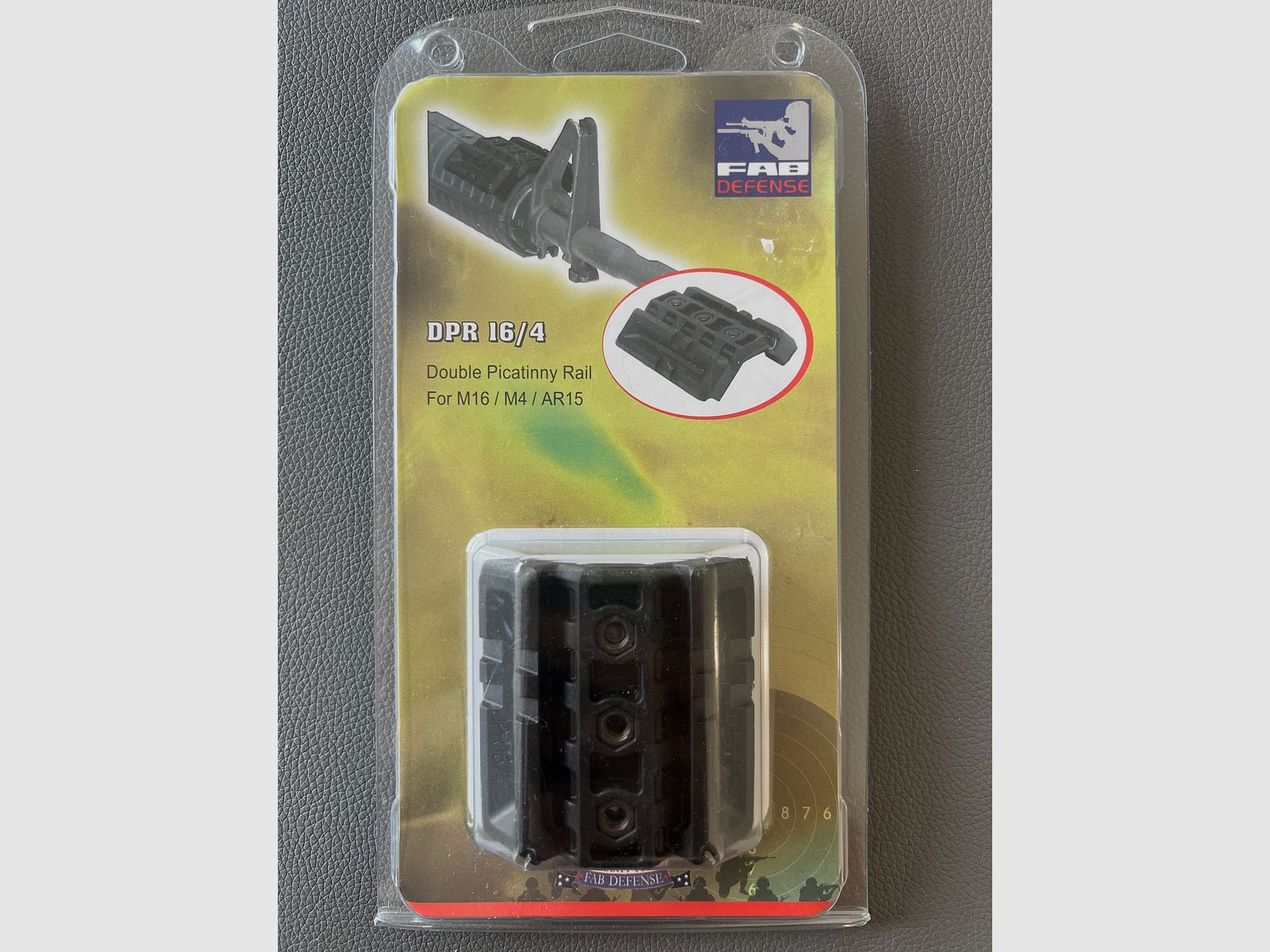 FAB Defense DPR 16/4 Double Picatinny Rail – Nuovo in OVP