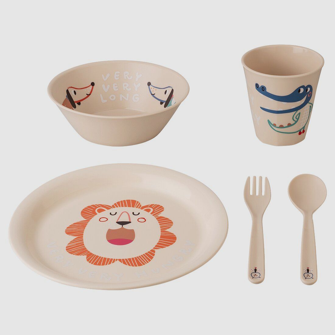 Children's Dinnerware Very at Home 4-Piece Set, image 2 of 3