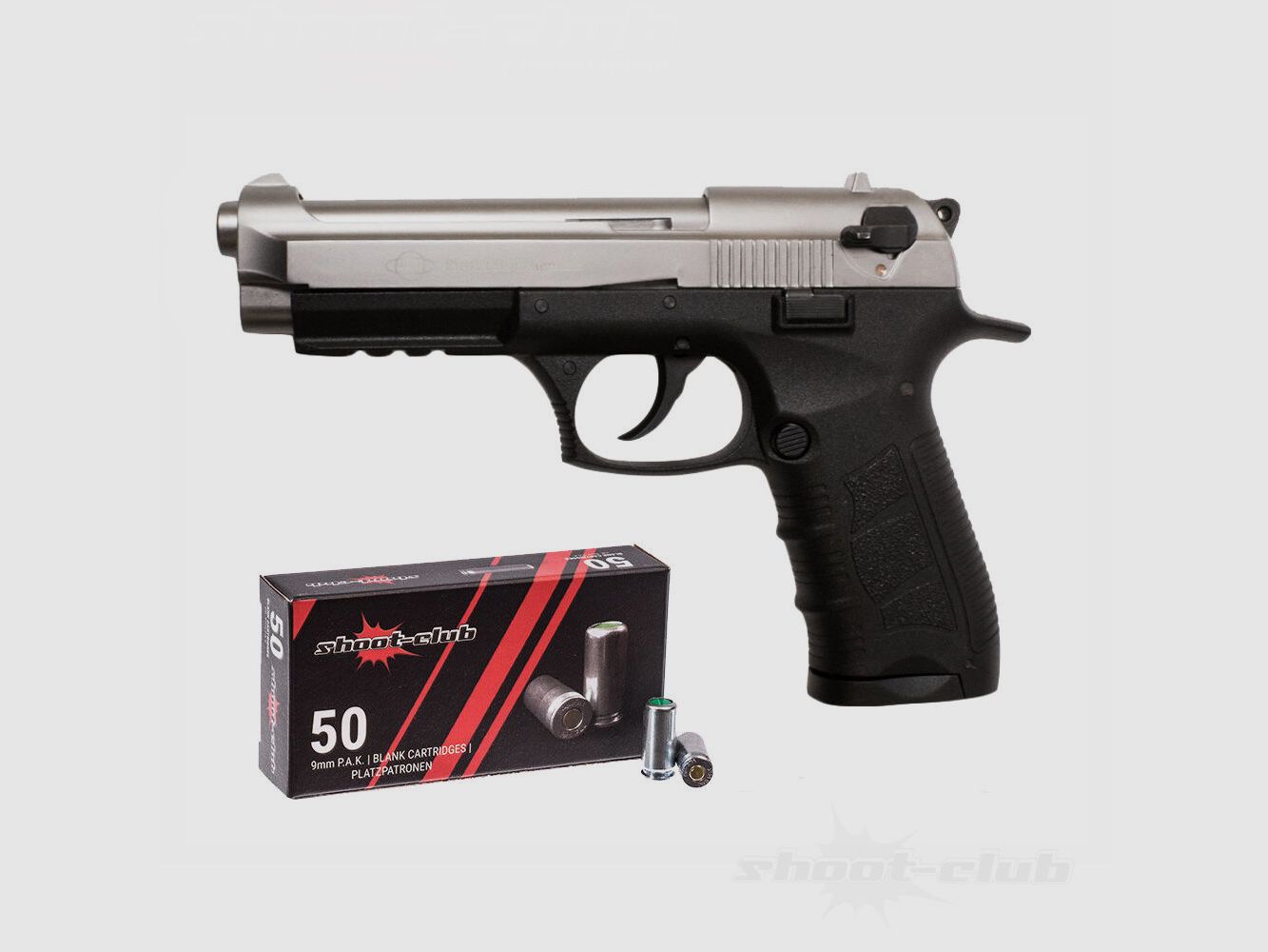 Ekol P92 Magnum schreckschusspistool 9mm PAK Titan knalpatronen