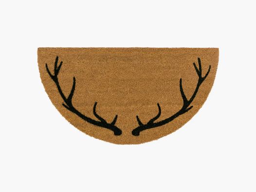 Lako Tapis en Coco Antlers Demi-Rond