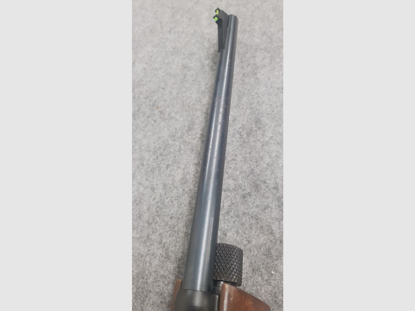 Rara Crosman Mod. 1077 con calcio in legno 4,5mm Diabolo Co2 fucile ad aria compressa