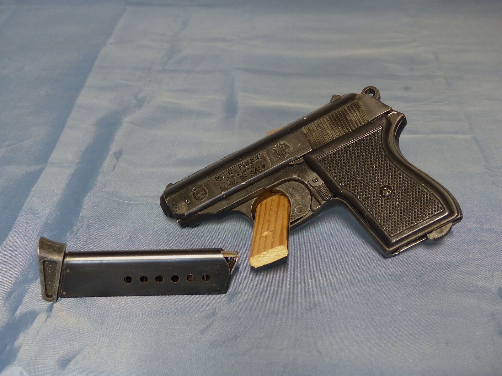 Schreckschuss Gas Pistole Bruni ME 8 Police Cal. 8 mm Knall PTB 519