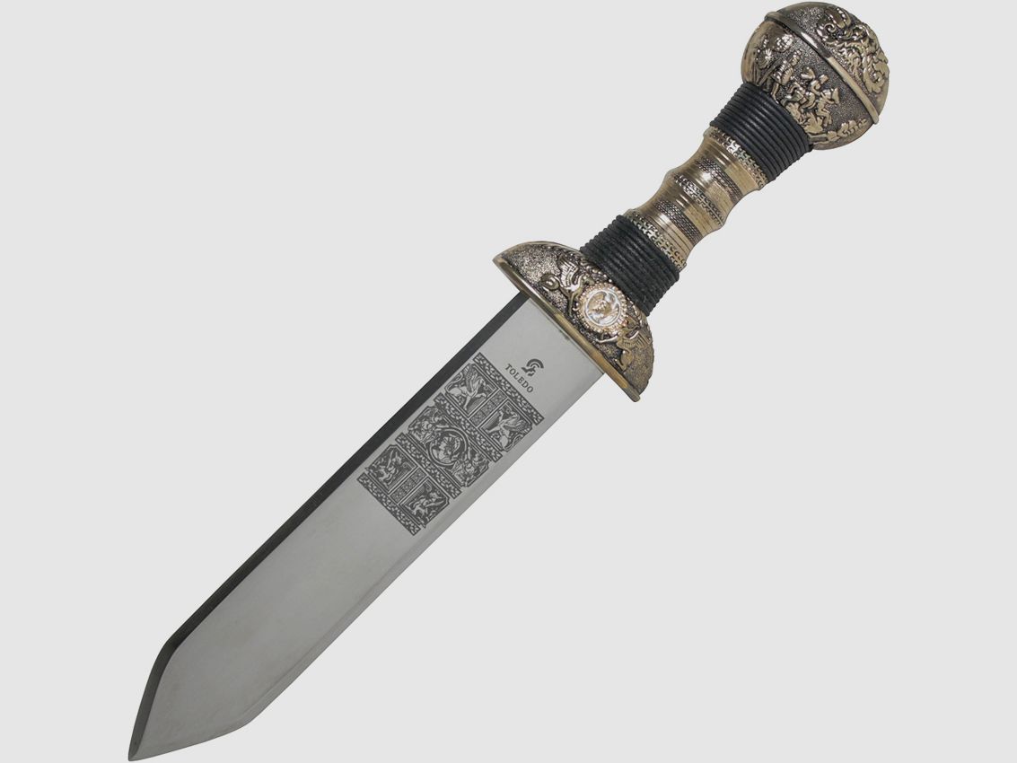 Römerdolch mit Scheide