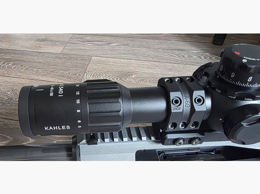 Kahles K540i 5-40x56i DLR CCW Sinistra SKMR+ & Spuhr Montaggio senza inclinazione anteriore
