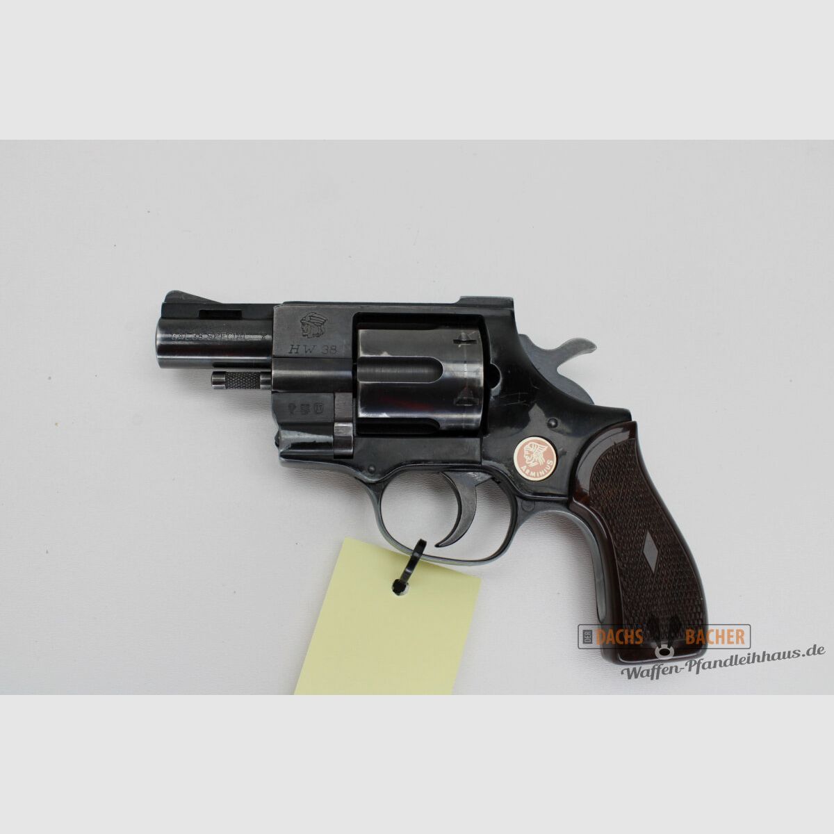 Revolver Weihrauch HW38 cal. .38 Special con canna da 2,5", immagine 1 di 2