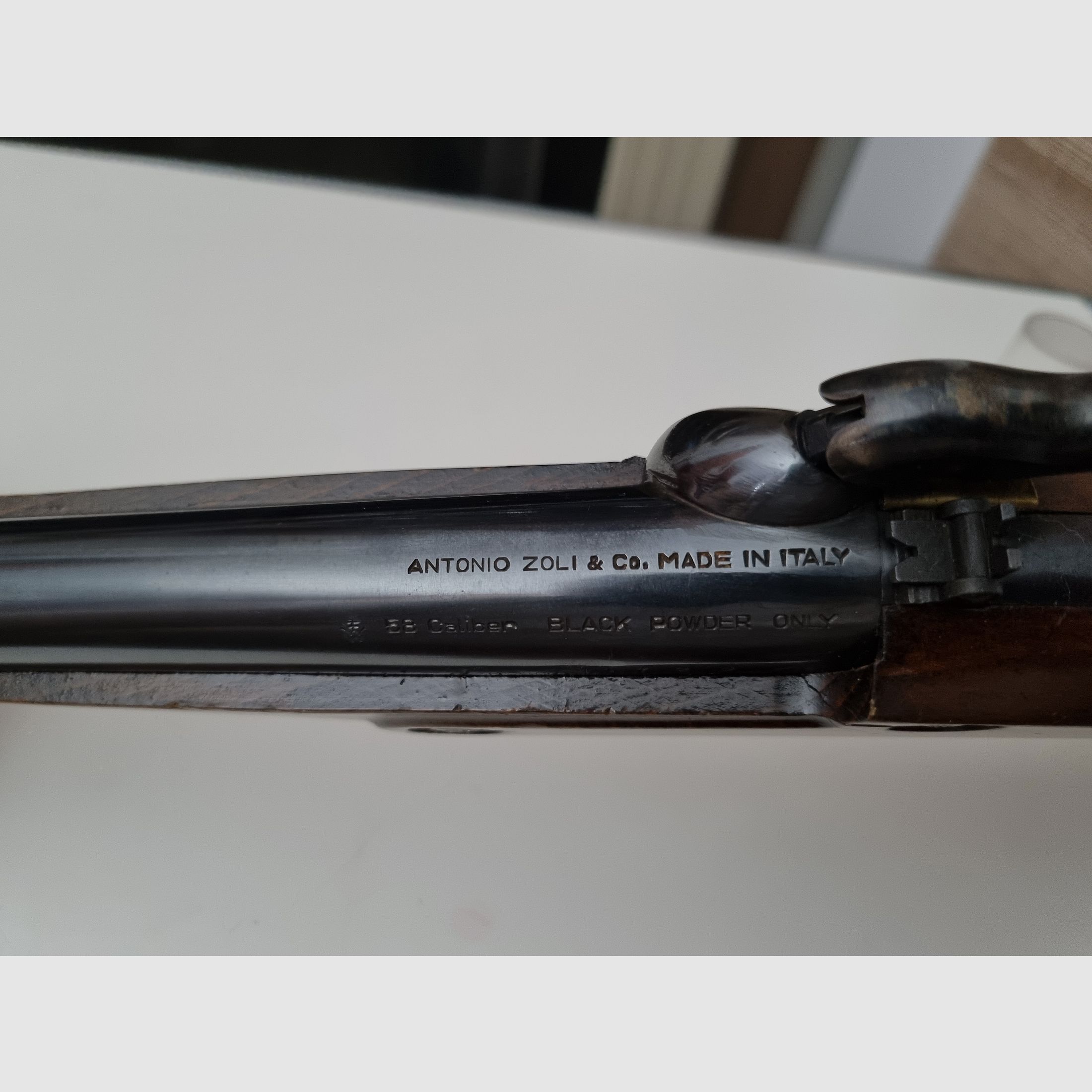 Antonio Zoli percussion pistol Gardone Model: US-Cavalry Pistol Caliber: .58