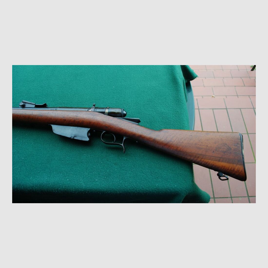 rzadki Mod. Vetterli 1870/87/15, Brescia 1878