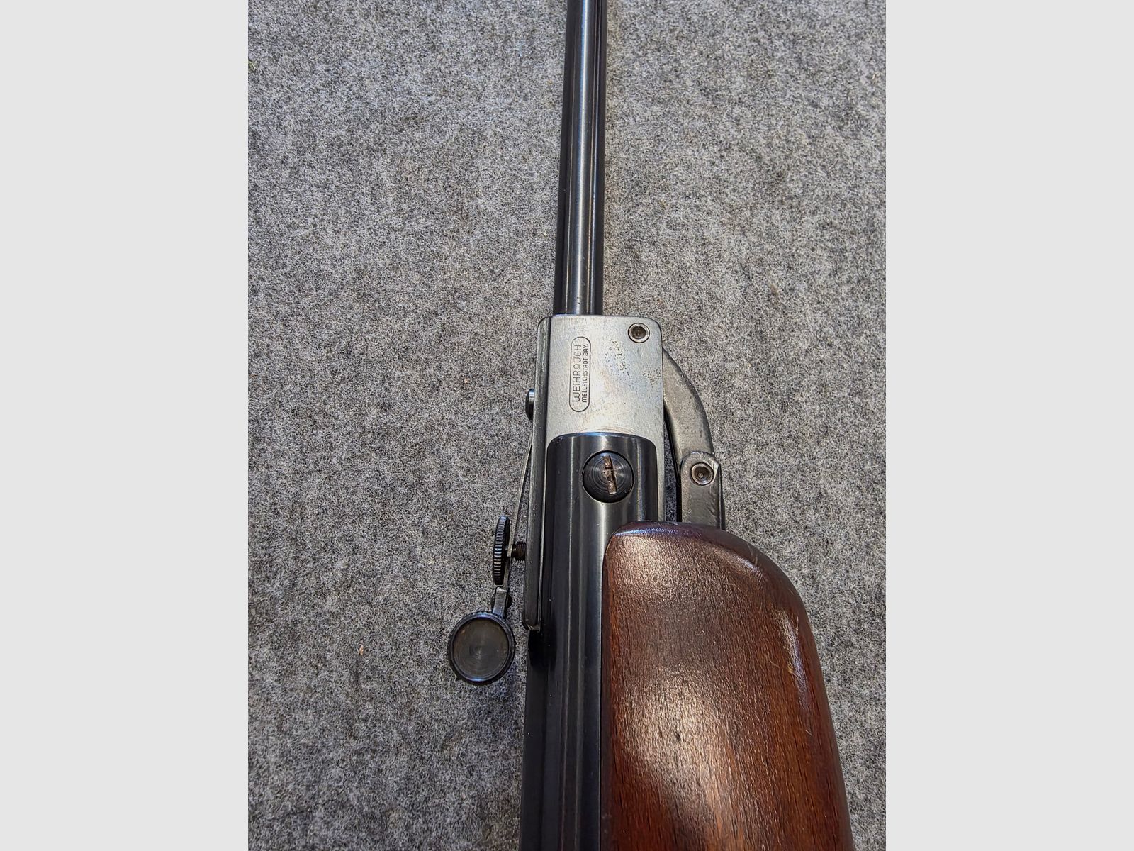 Weihrauch HW 35 von Bj. 1970  mit F-Zeichen  Knicklauf  Luftgewehr Kaliber 4,5 mm HW35