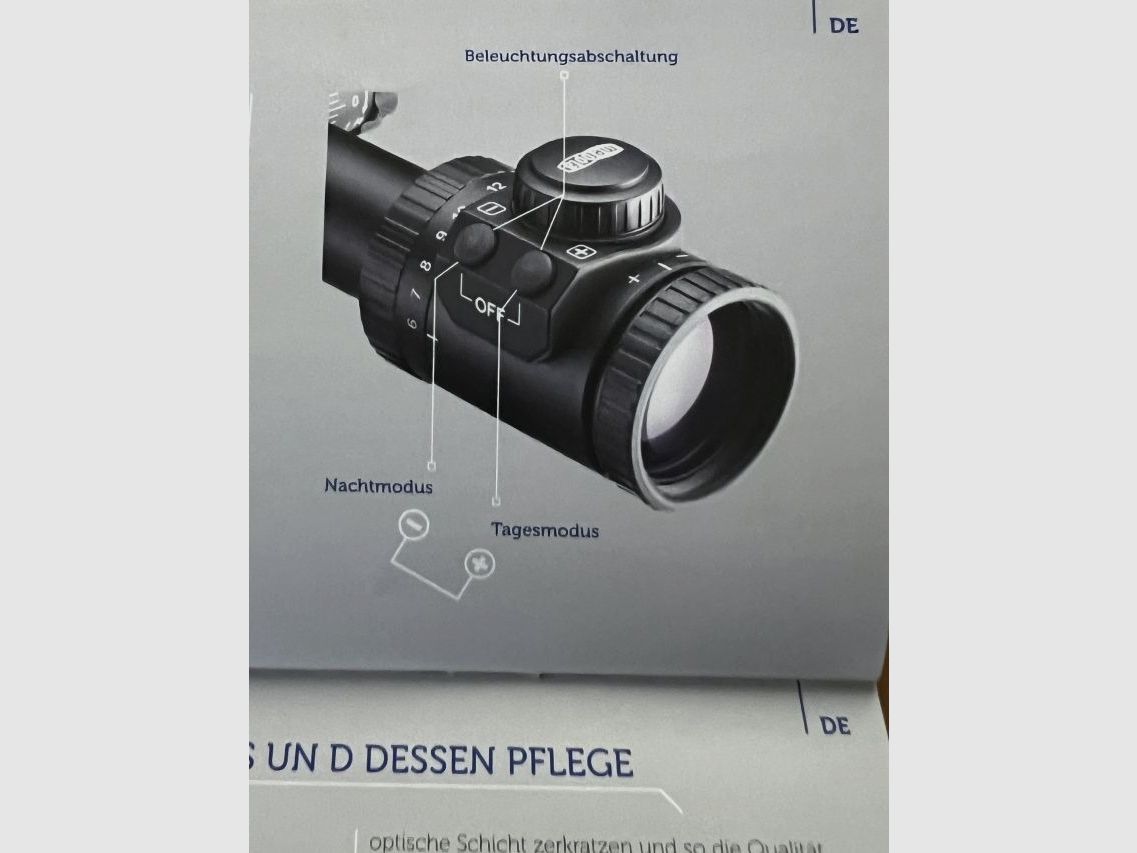 Zielfernrohr Meopta 6-24x56 RD