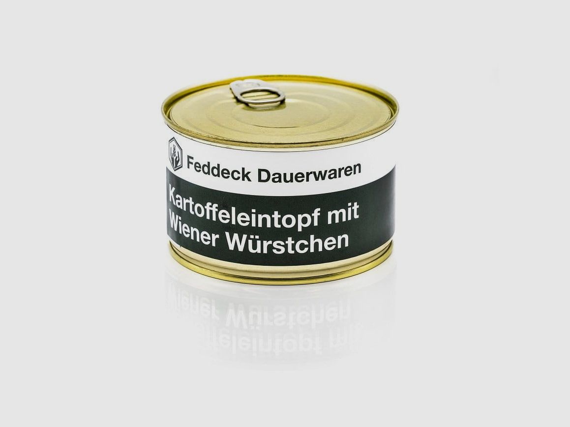 Feddeck Dauerwaren Kartoffeleintopf mit Wiener Würstchen (400 g)
