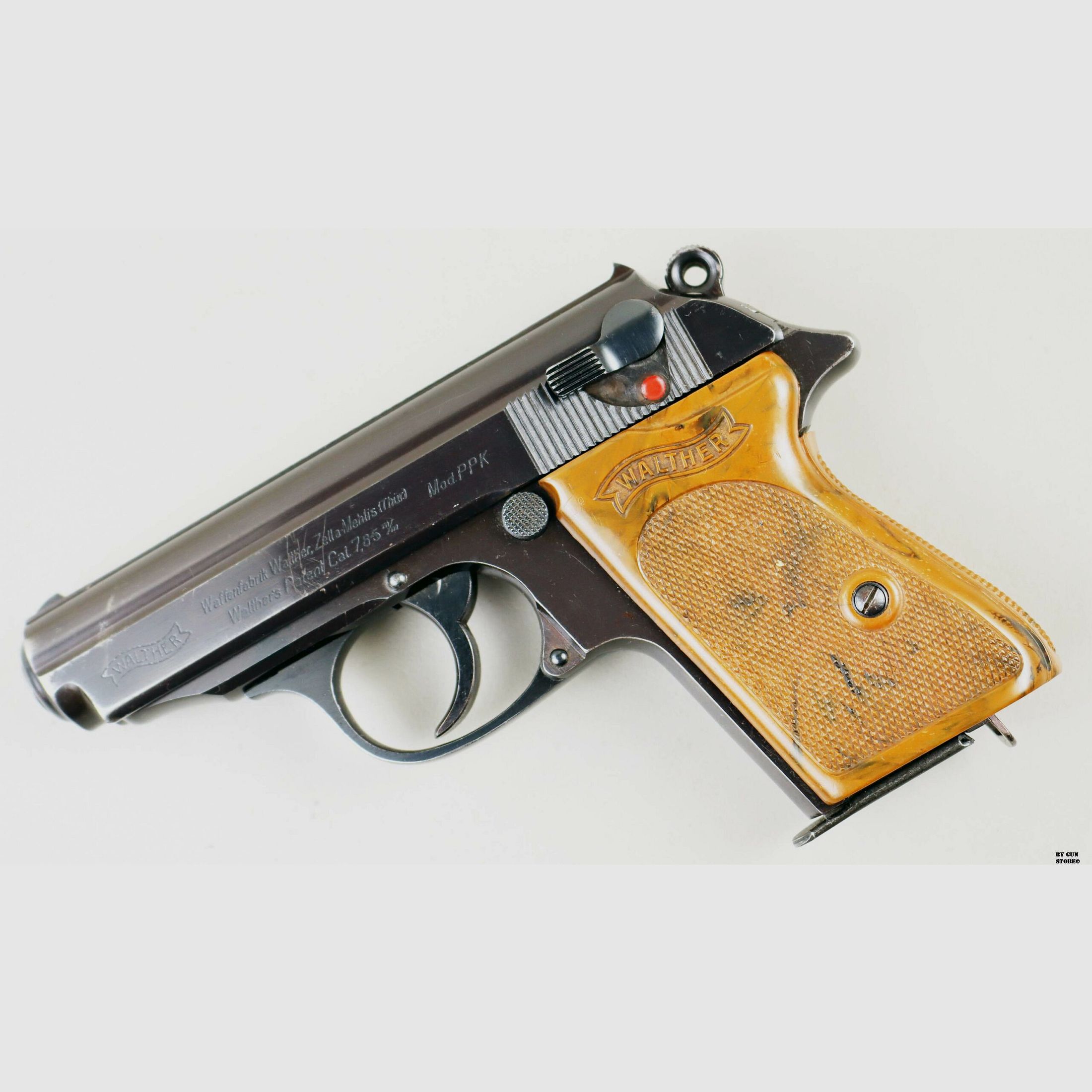 Pistola Walther mod. PPK cal. 7,65 mm matr. 351858K, immagine 2 di 7