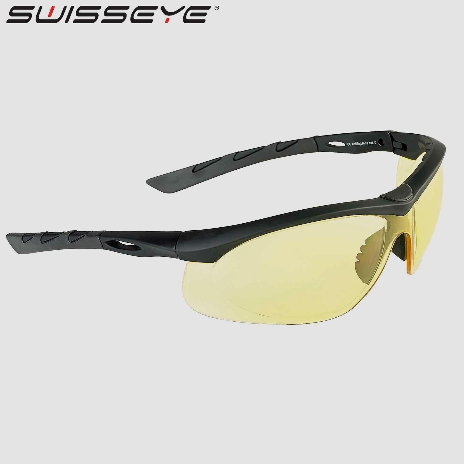Swisseye Schießbrille / Schutzbrille Lancer Schwarz / Gelb