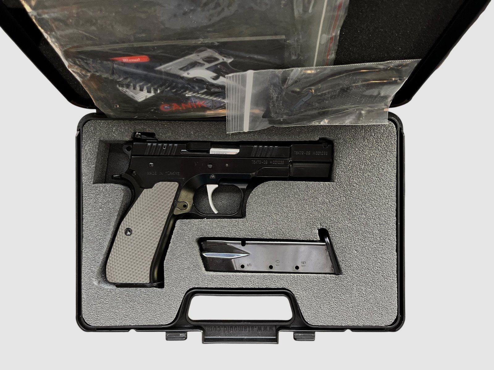 Pistolet Canik 55 Dolphin Kaliber 9x19mm | Rzadki Klon CZ 75, zdjęcie 1 z 8