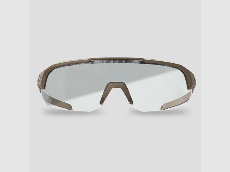 Schiessbrille ARC LIGHT, Tan499 Frame / Clear Vapor Shield Lens (AL21VS), Bild 3 von 5