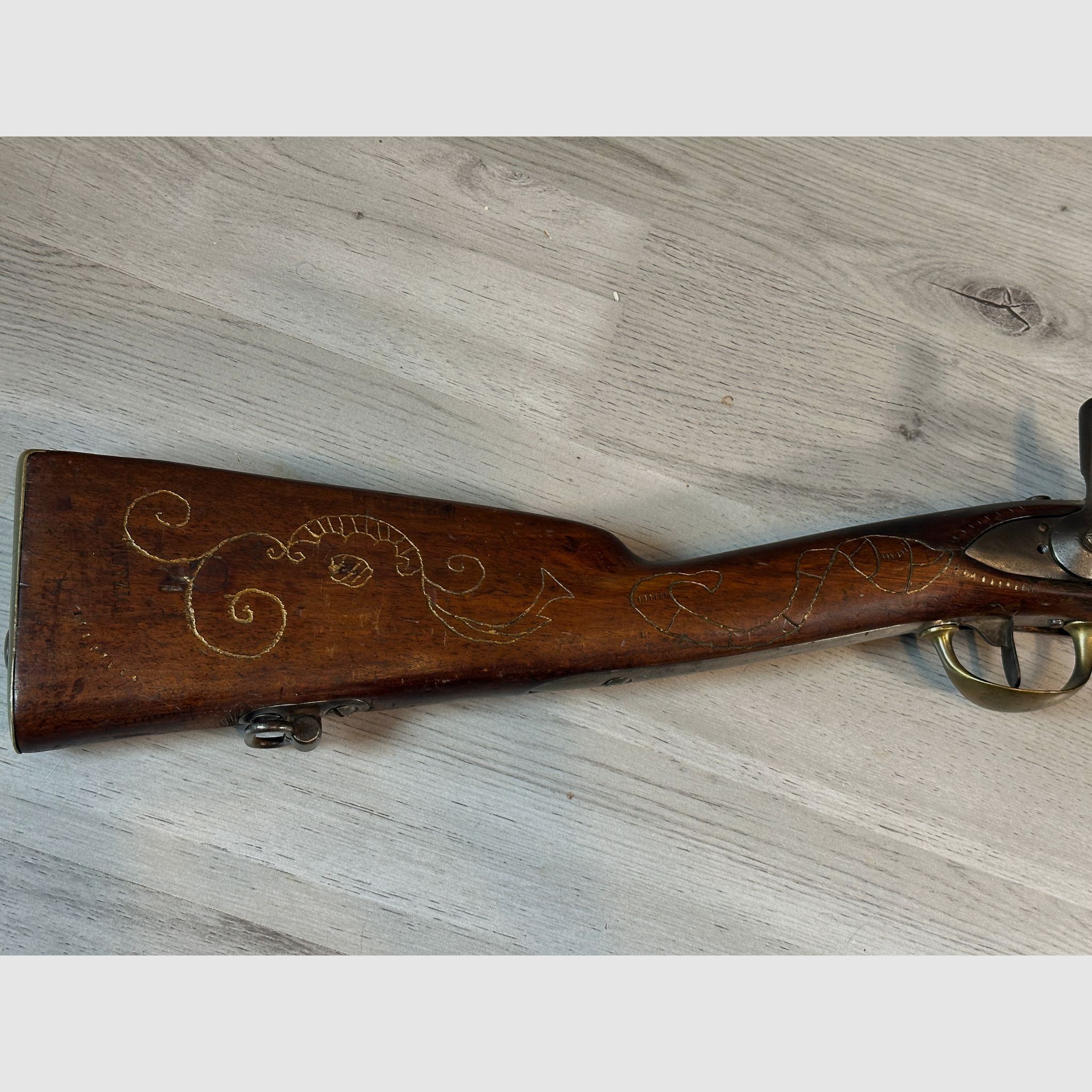 Charleville Gewehr Kavalleriemusketon M 1822 T - Vorderlader - Frankreich - Perkussionsgewehr