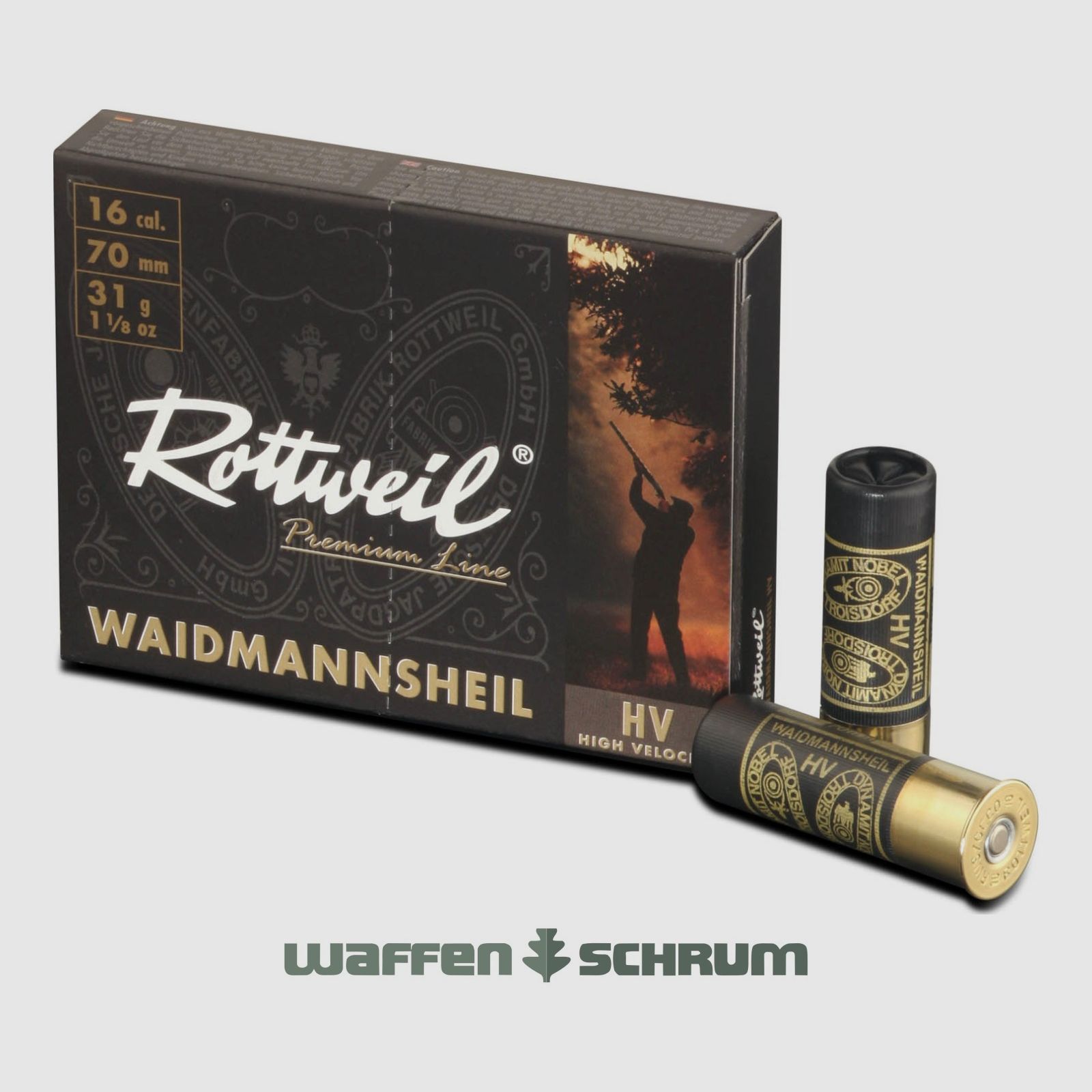 Rottweil Waidmannsheil HV 16/70 3,5mm - 31g