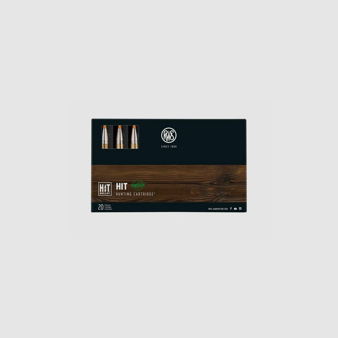 RWS HIT 30-06 bleifreie Jagdmunition