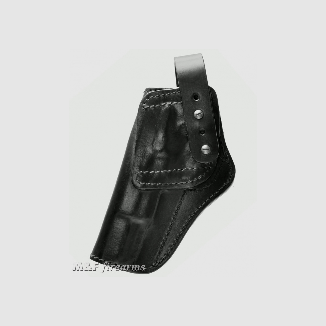 Holster für COLT 1911 NVP (New Vario Patent) aus schwarzem Leder