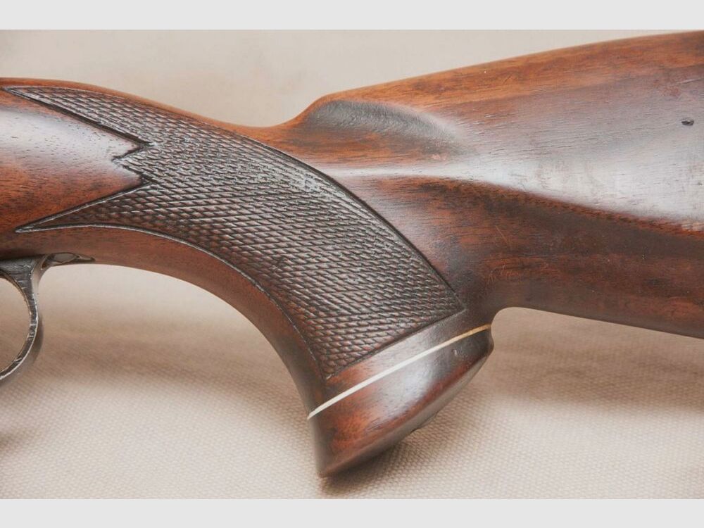 Sistema Mauser 98 Parker Hale con mira telescópica Nickel Marburg 3-12x56 retícula iluminada 4