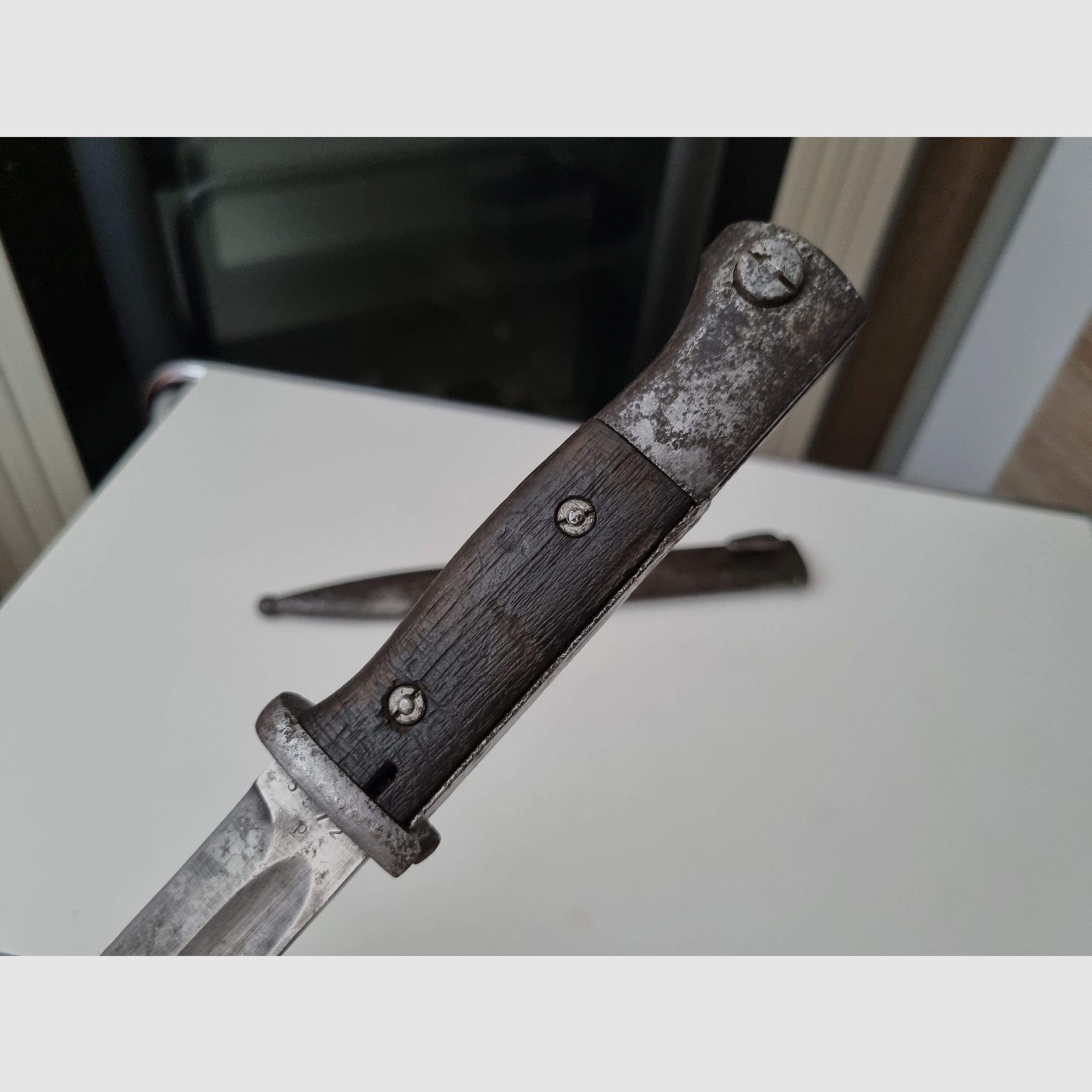 3x Bajonett, Dolch, Messer